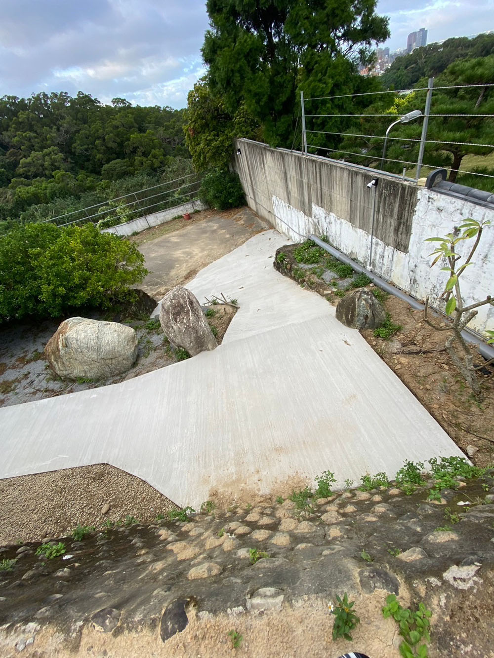 新竹民宅觀景步道施作