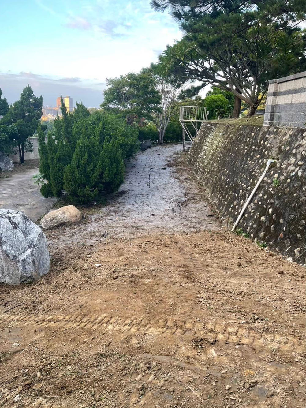 新竹民宅觀景步道施作